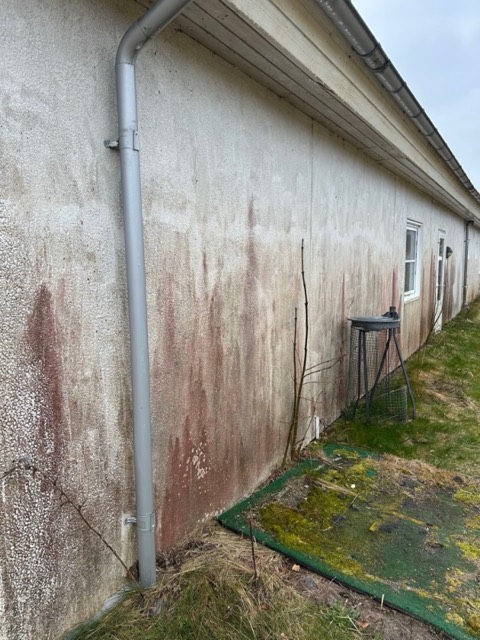 Før: Facade i Fårevejle